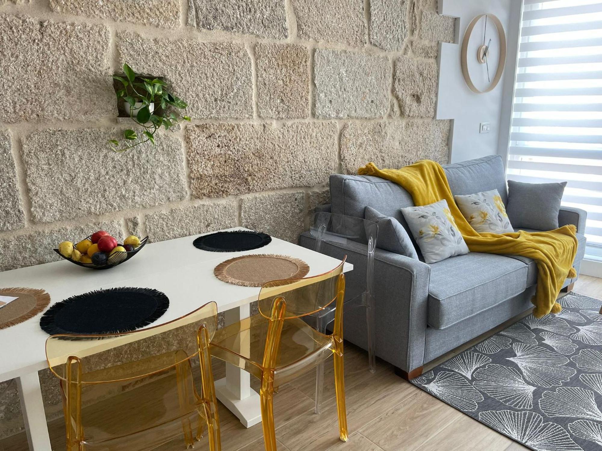 Apartamento Almuina Марин Экстерьер фото